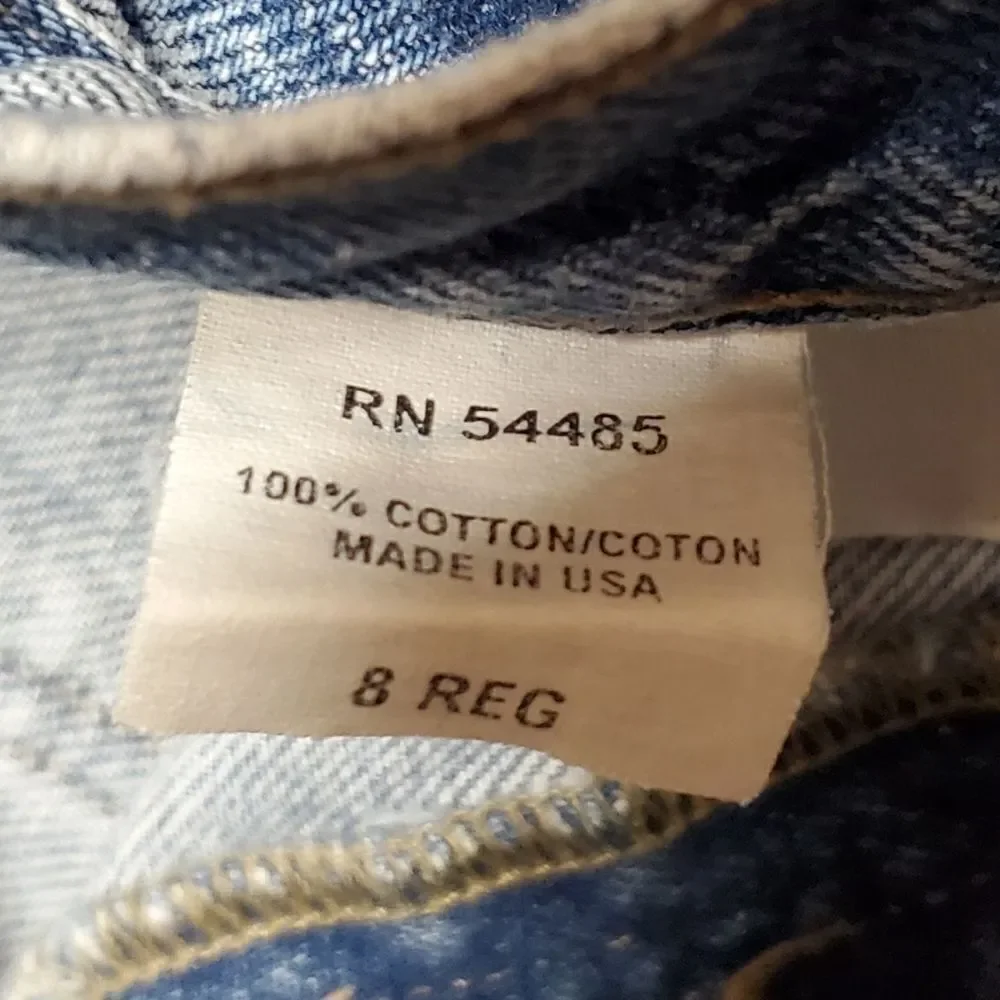 RARE Vintage 1990s AE Dungarees Distressed Button-Fly Baggy Cargo Jeans